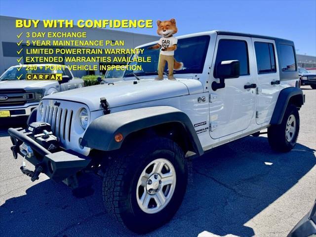 used 2015 Jeep Wrangler Unlimited car, priced at $17,995