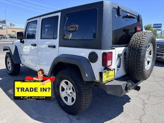 used 2015 Jeep Wrangler Unlimited car, priced at $17,995