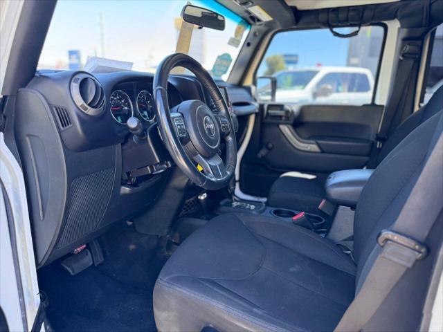 used 2015 Jeep Wrangler Unlimited car, priced at $17,995