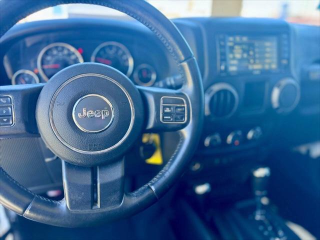 used 2015 Jeep Wrangler Unlimited car, priced at $17,995