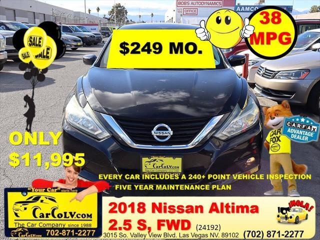 used 2018 Nissan Altima car, priced at $11,995