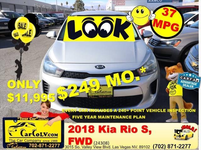 used 2018 Kia Rio car, priced at $11,995