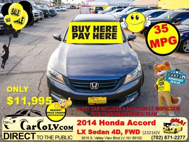 used 2014 Honda Accord car, priced at $11,995