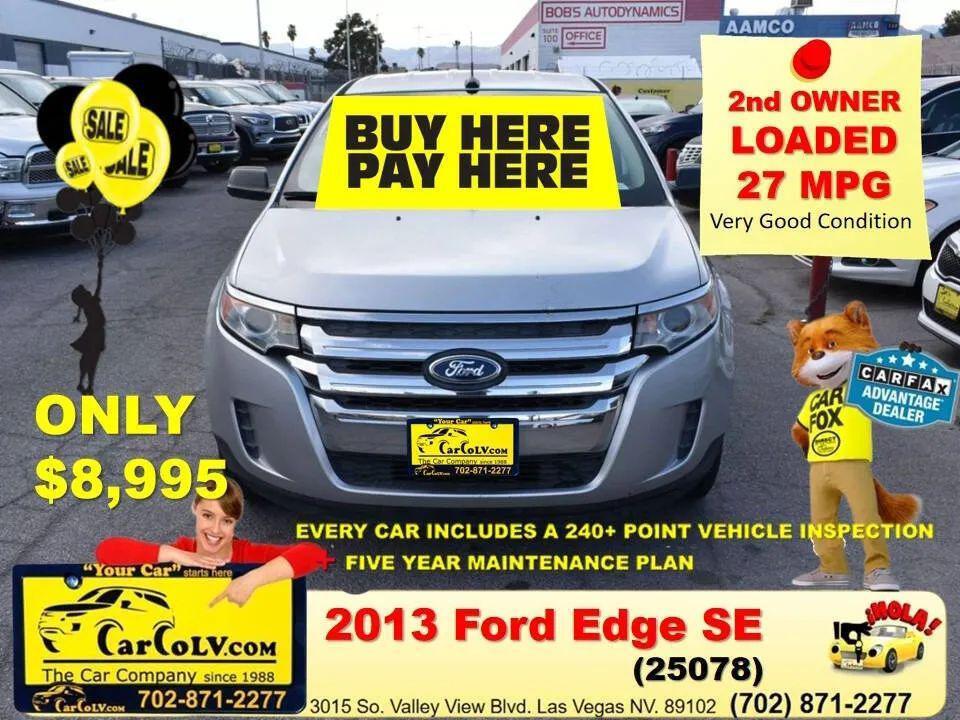 used 2013 Ford Edge car, priced at $8,995
