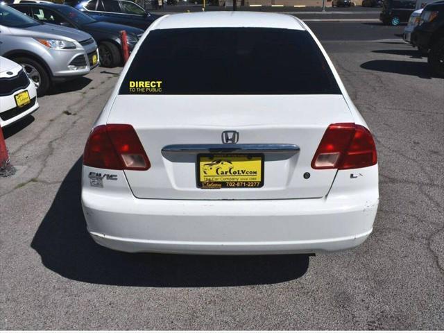 used 2002 Honda Civic car, priced at $5,995