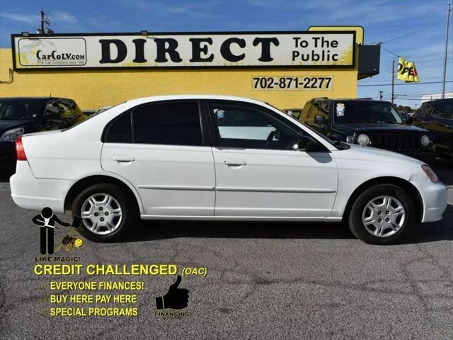 used 2002 Honda Civic car, priced at $5,995