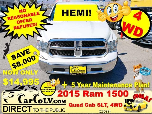 used 2015 Ram 1500 car, priced at $14,995