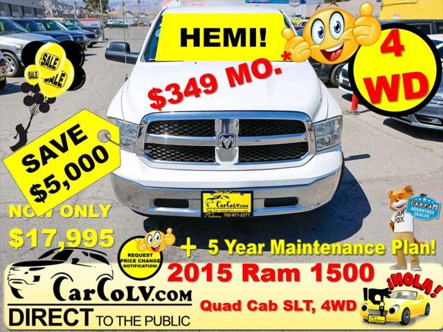 used 2015 Ram 1500 car, priced at $17,995