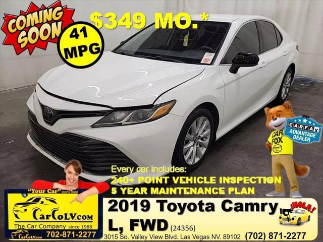 used 2019 Toyota Camry car, priced at $17,995