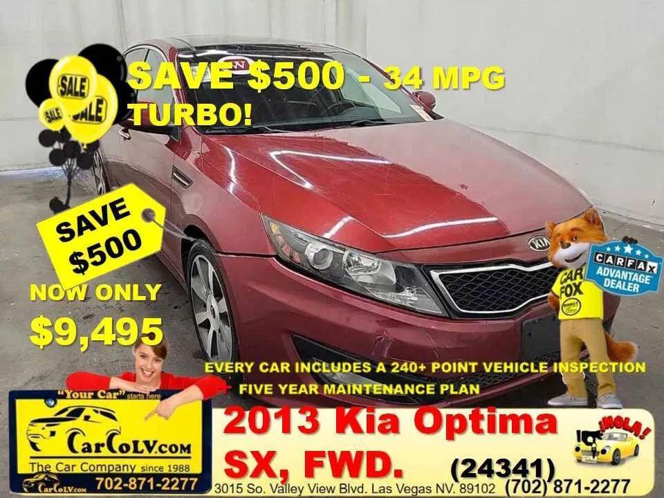 used 2013 Kia Optima car, priced at $9,495