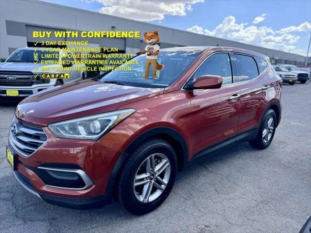 used 2017 Hyundai Santa Fe Sport car, priced at $12,495