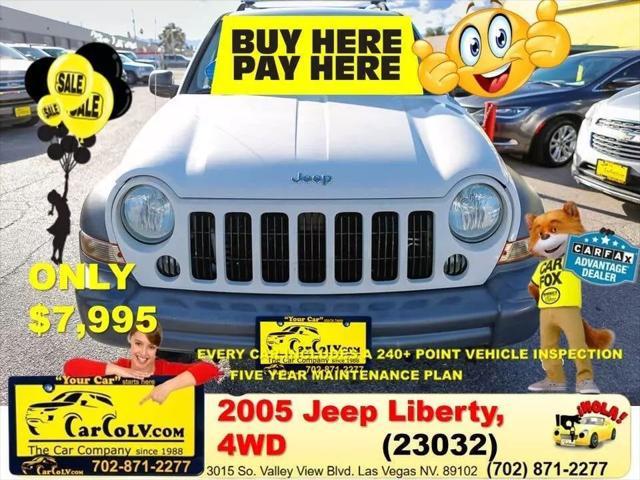 used 2005 Jeep Liberty car, priced at $7,995