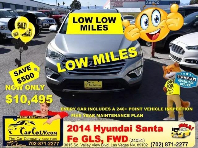 used 2014 Hyundai Santa Fe car, priced at $10,495