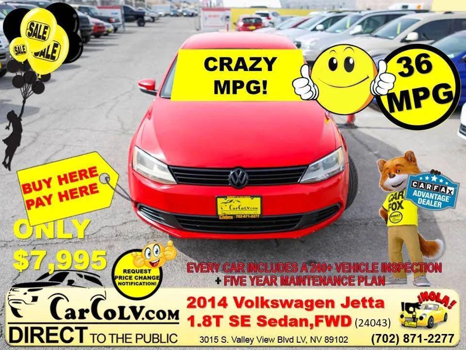 used 2014 Volkswagen Jetta car, priced at $7,995
