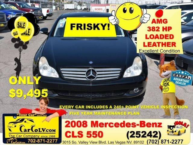 used 2008 Mercedes-Benz CLS-Class car, priced at $9,495