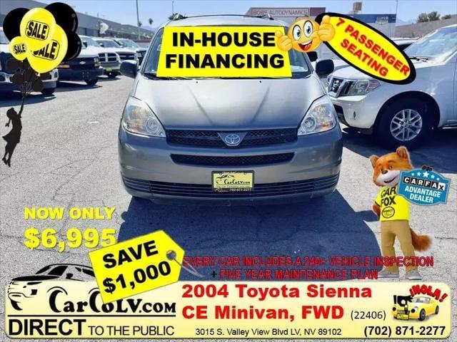 used 2004 Toyota Sienna car, priced at $6,995