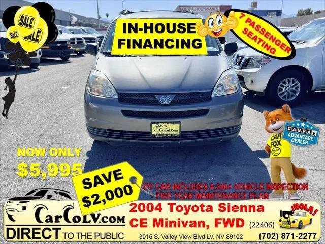 used 2004 Toyota Sienna car, priced at $5,995