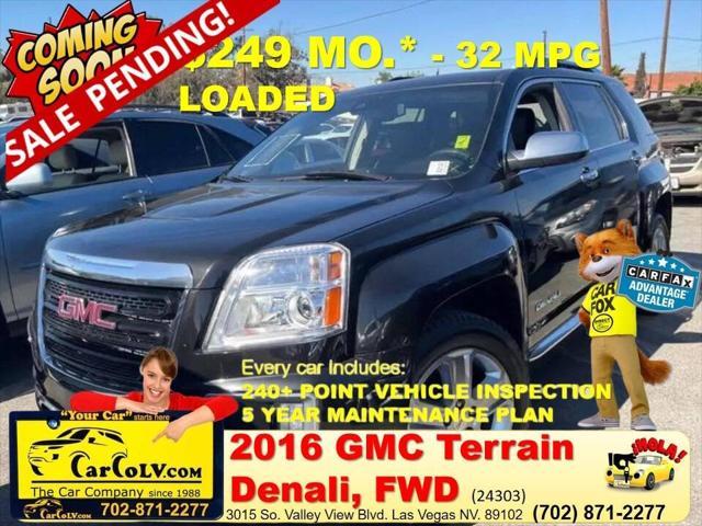 used 2016 GMC Terrain car, priced at $11,995