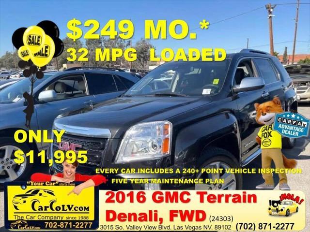 used 2016 GMC Terrain car, priced at $11,995