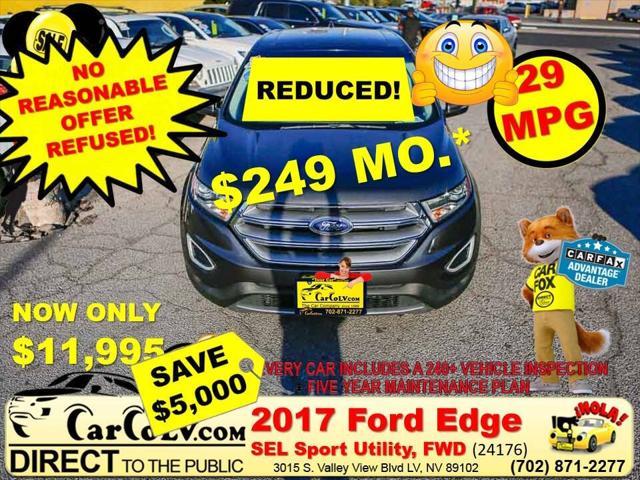 used 2017 Ford Edge car, priced at $11,995