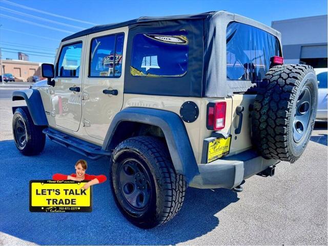 used 2012 Jeep Wrangler Unlimited car, priced at $15,995