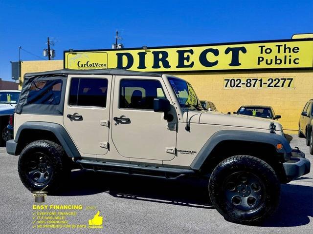 used 2012 Jeep Wrangler Unlimited car, priced at $15,995