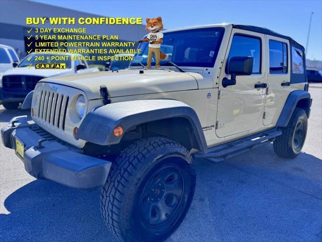 used 2012 Jeep Wrangler Unlimited car, priced at $15,995