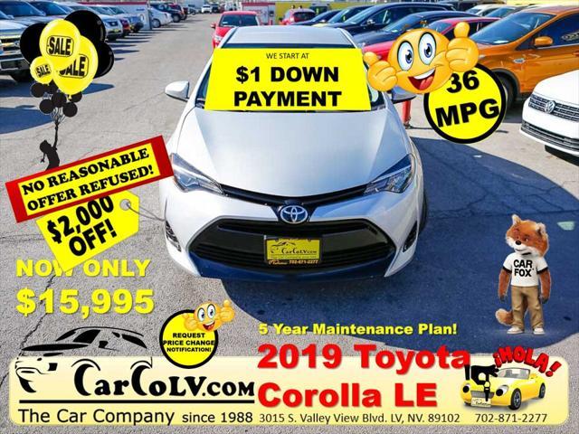 used 2019 Toyota Corolla car, priced at $15,995