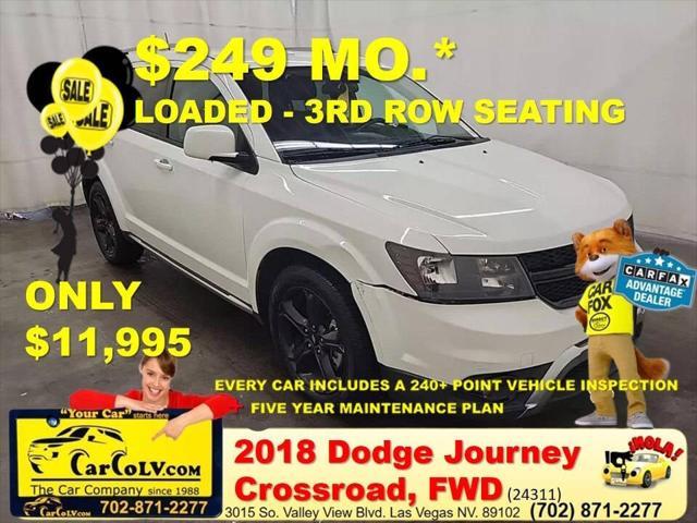 used 2018 Dodge Journey car, priced at $11,995