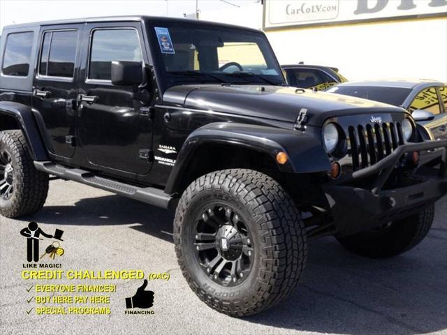 used 2009 Jeep Wrangler Unlimited car, priced at $13,995