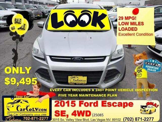 used 2015 Ford Escape car, priced at $9,495