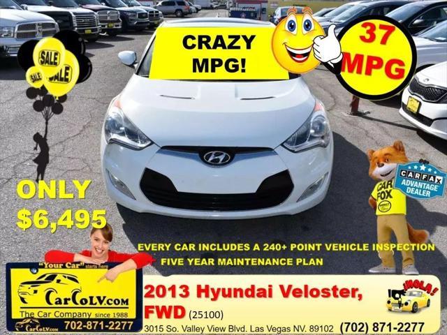 used 2013 Hyundai Veloster car, priced at $6,495