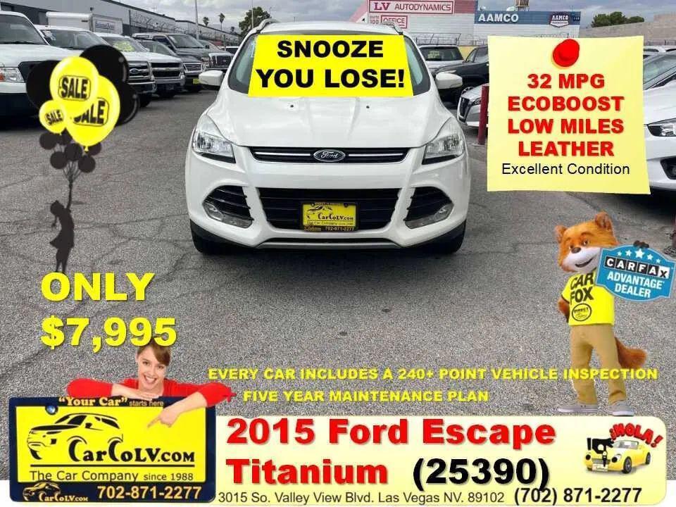 used 2015 Ford Escape car, priced at $7,995