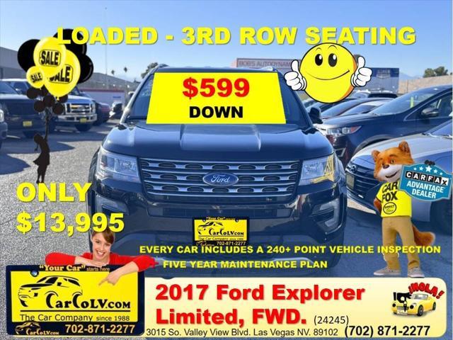 used 2017 Ford Explorer car, priced at $13,995