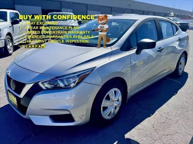 used 2021 Nissan Versa car, priced at $12,495