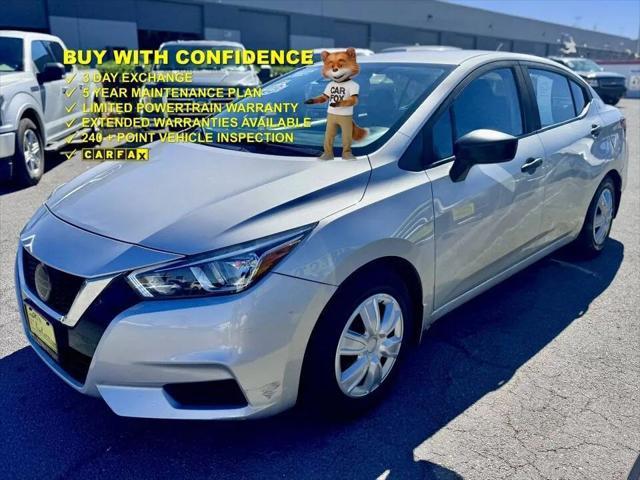 used 2021 Nissan Versa car, priced at $10,995