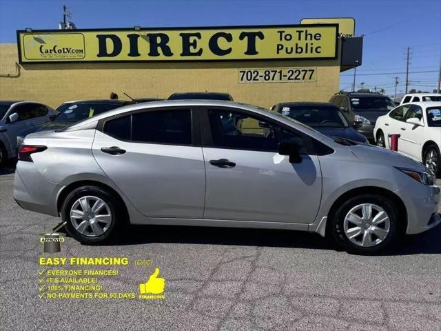 used 2021 Nissan Versa car, priced at $12,495