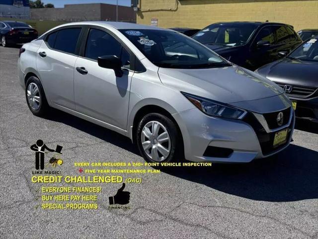 used 2021 Nissan Versa car, priced at $12,495