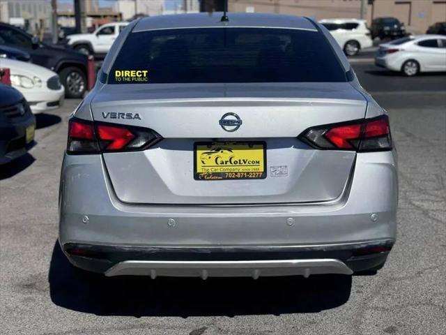 used 2021 Nissan Versa car, priced at $12,495
