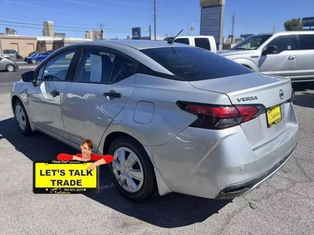 used 2021 Nissan Versa car, priced at $12,495