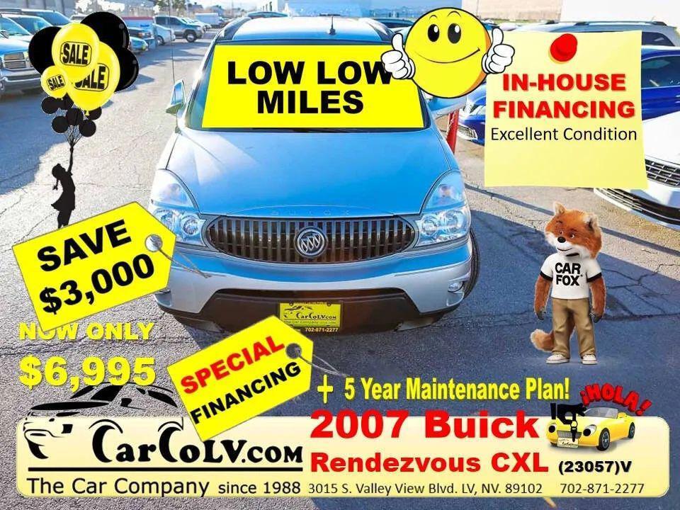 used 2007 Buick Rendezvous car, priced at $6,995