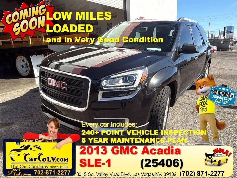 used 2013 GMC Acadia car, priced at $7,995