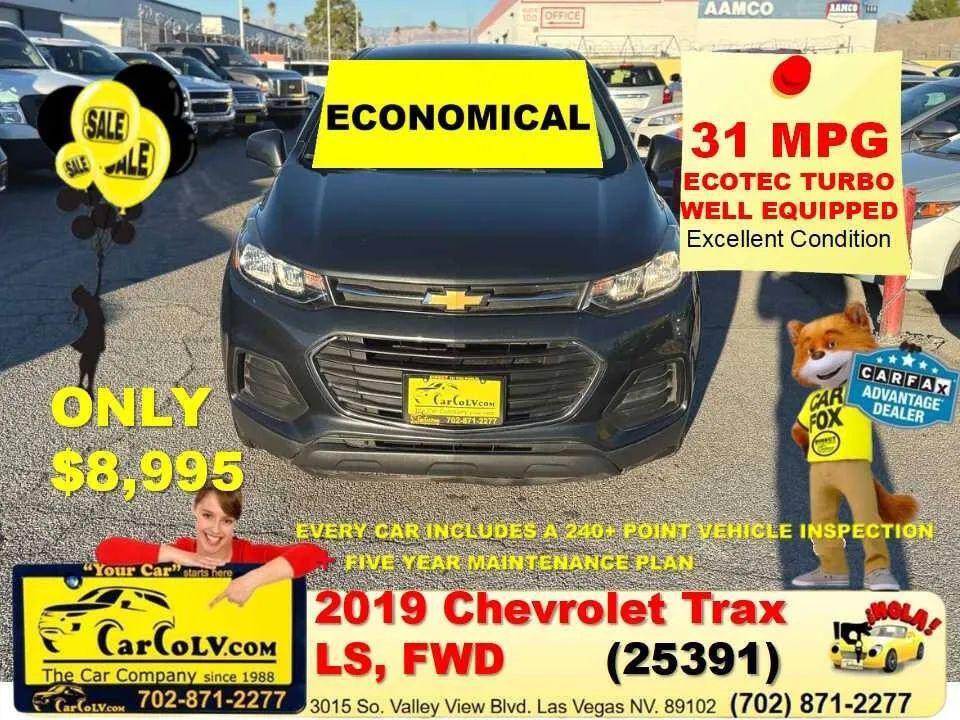 used 2019 Chevrolet Trax car, priced at $8,995