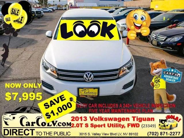 used 2013 Volkswagen Tiguan car, priced at $7,995