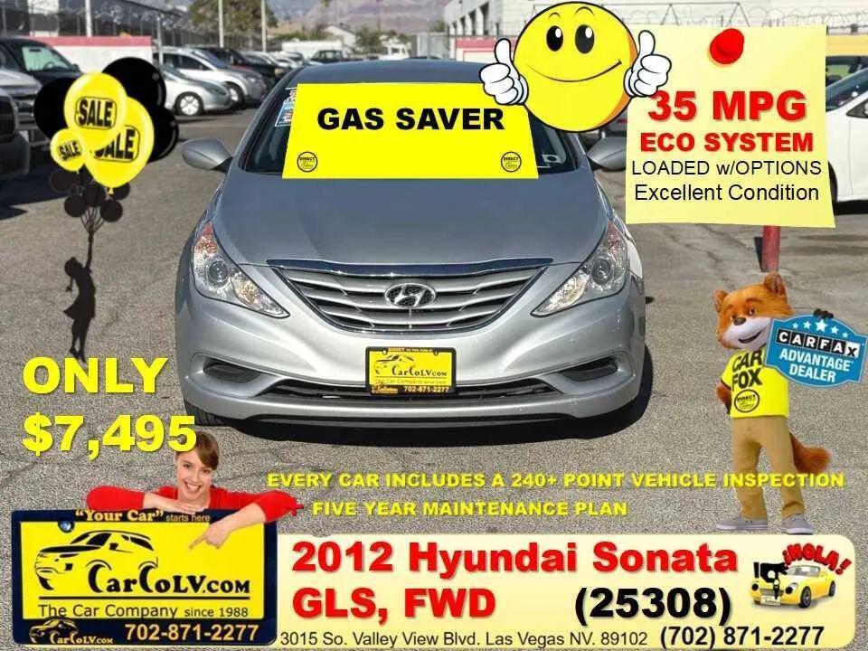 used 2012 Hyundai Sonata car, priced at $7,495