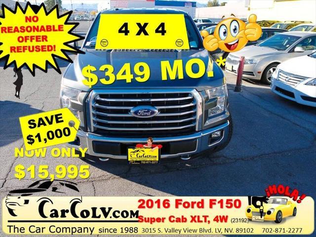 used 2016 Ford F-150 car, priced at $15,995