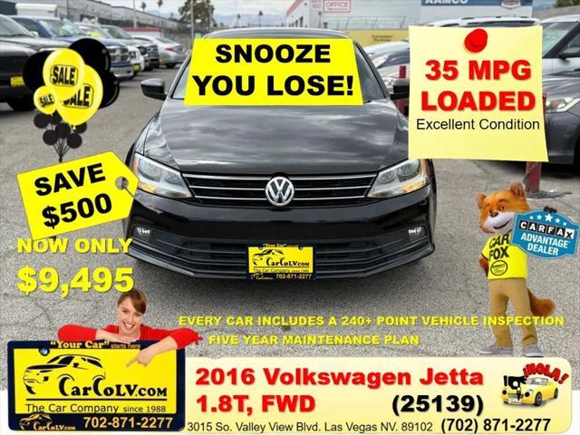 used 2016 Volkswagen Jetta car, priced at $9,995