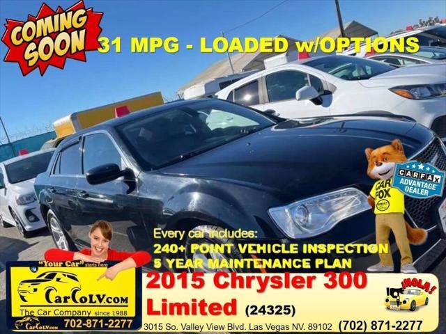 used 2015 Chrysler 300 car, priced at $11,495