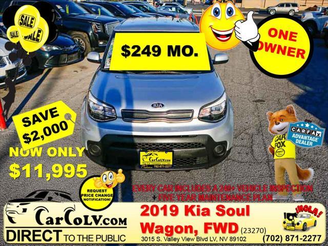 used 2019 Kia Soul car, priced at $11,995
