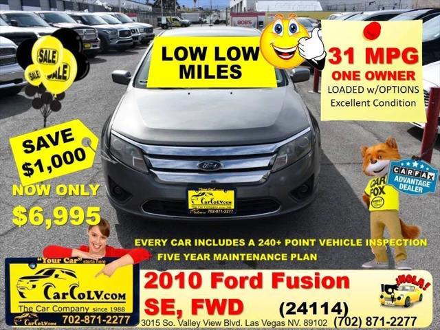 used 2010 Ford Fusion car, priced at $6,995